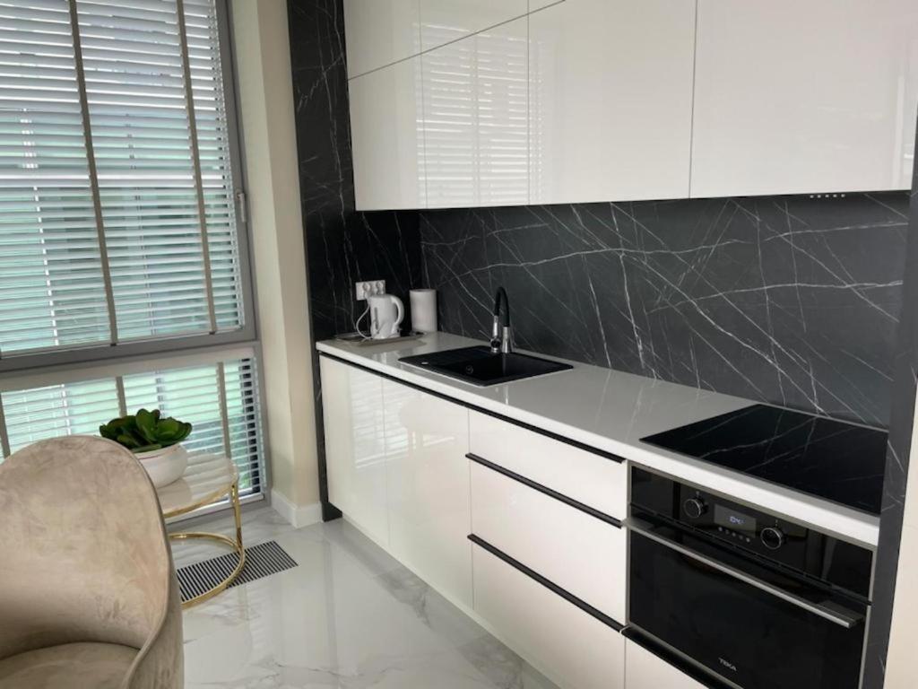 Apartament Faltom 26 Yacht Park Z Tarasem Гдыня Экстерьер фото