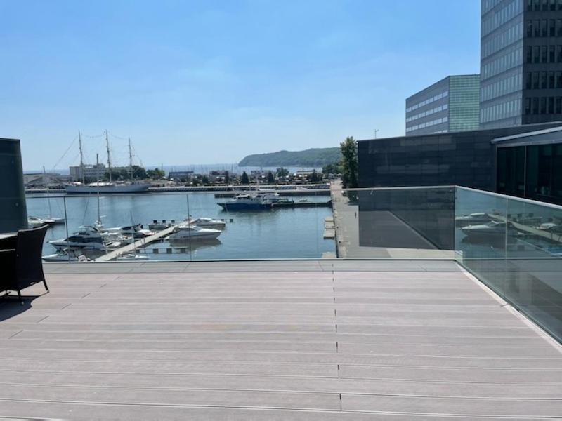 Apartament Faltom 26 Yacht Park Z Tarasem Гдыня Экстерьер фото