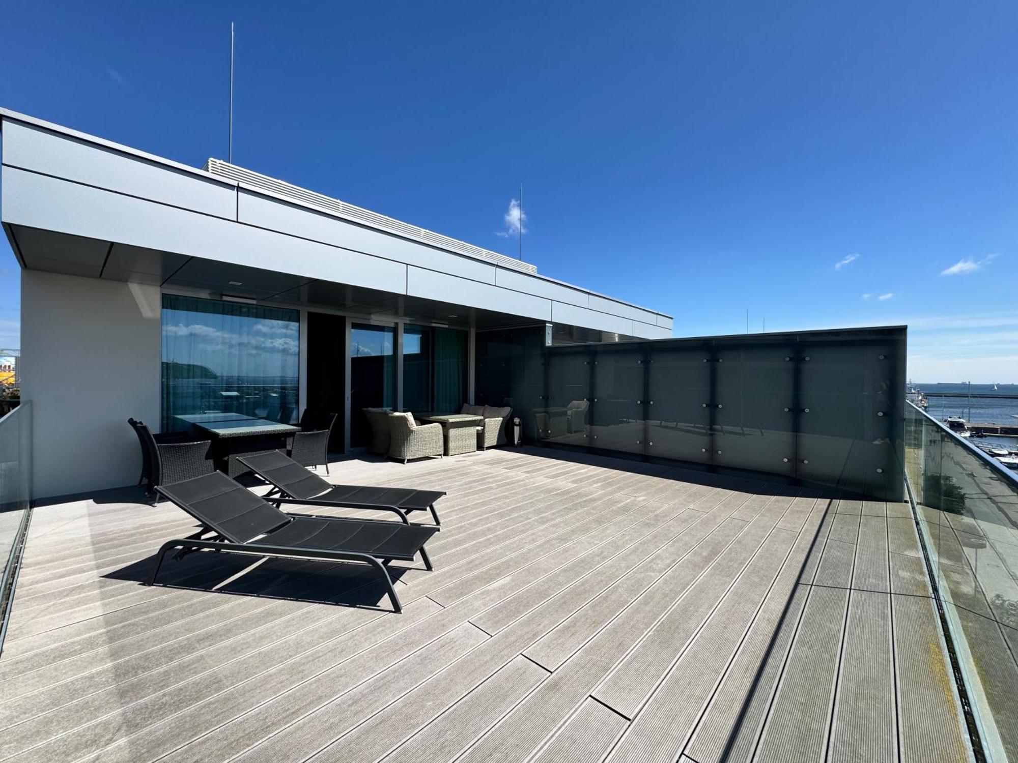 Apartament Faltom 26 Yacht Park Z Tarasem Гдыня Экстерьер фото